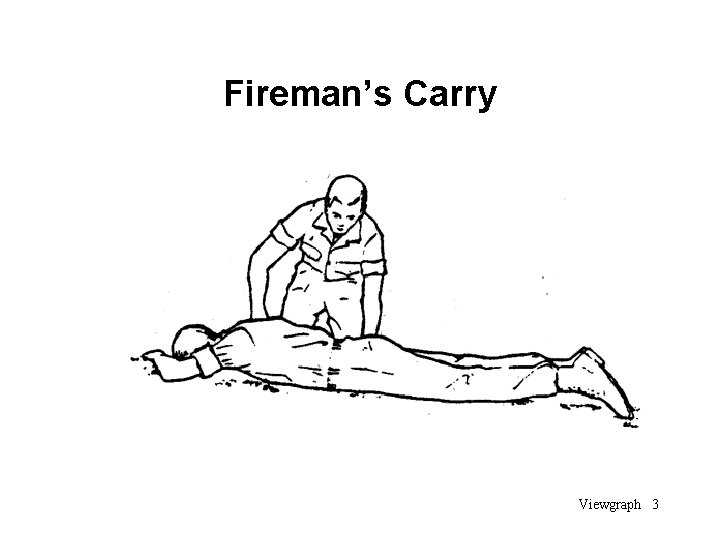 Fireman’s Carry Viewgraph 3 