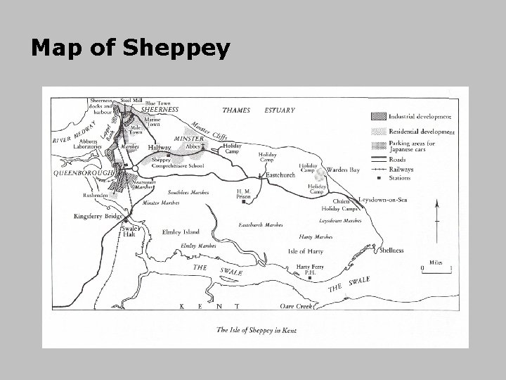 Map of Sheppey 