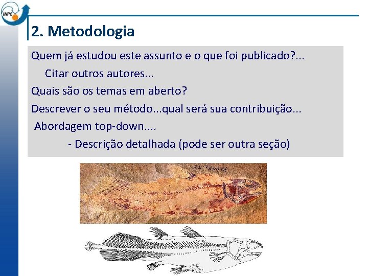 2. Metodologia Quem já estudou este assunto e o que foi publicado? . .