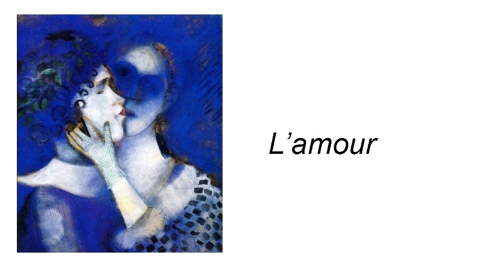 L’amour 