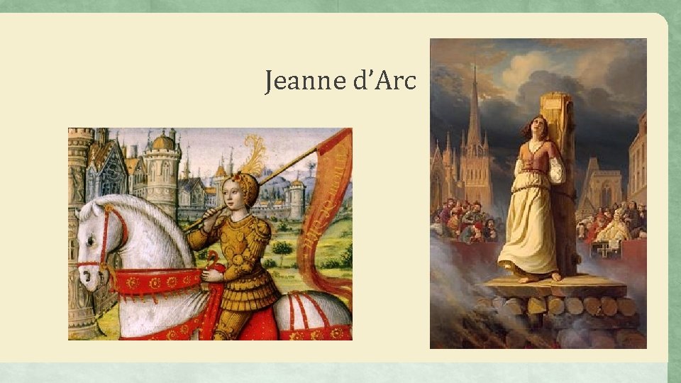 Jeanne d’Arc 