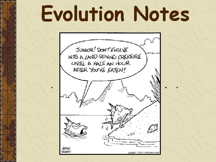 Evolution Notes 