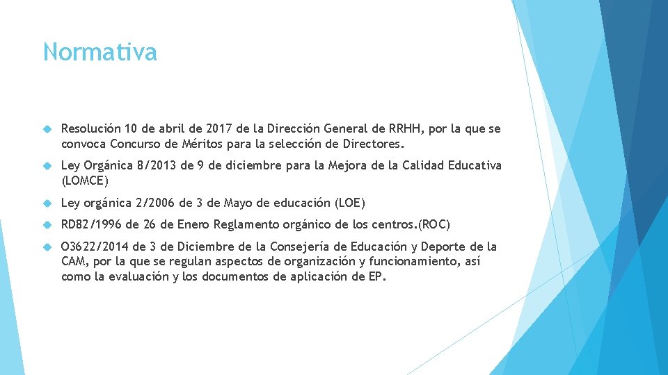 Normativa Resolución 10 de abril de 2017 de la Dirección General de RRHH, por