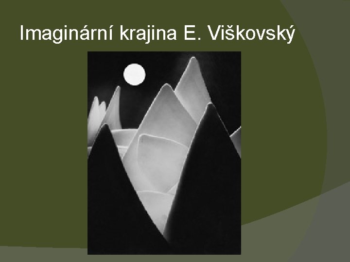 Imaginární krajina E. Viškovský 