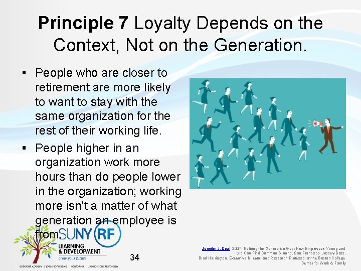 Principle 7 Loyalty Depends on the Context, Not on the Generation. § People who