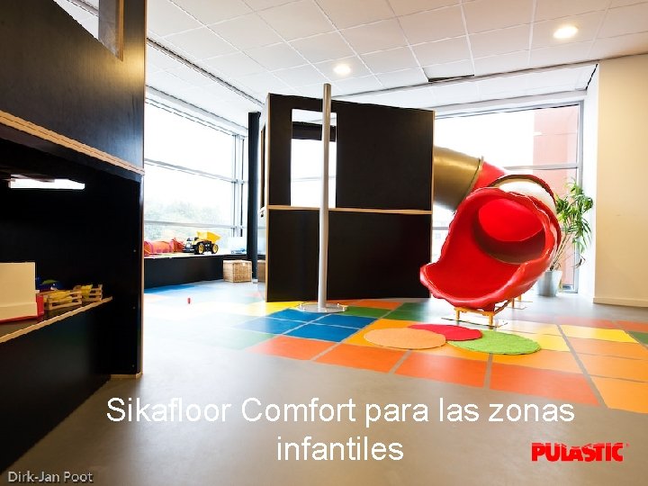 Sikafloor Comfort para las zonas infantiles 