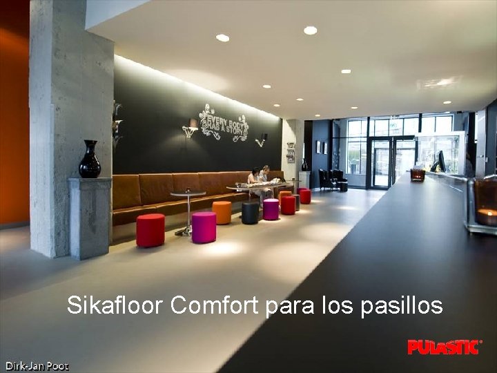 Sikafloor Comfort para los pasillos 