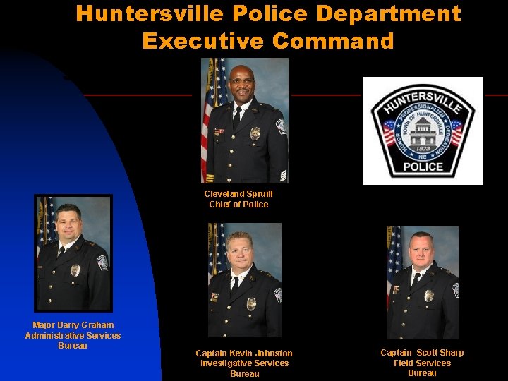 Huntersville Police Department Executive Command Huntersville Police Department Strategic Response System Bi-Weekly Report For