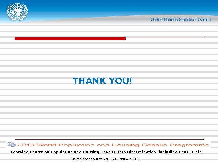 Emerging Trends in Census Data Dissemination UN Statistics