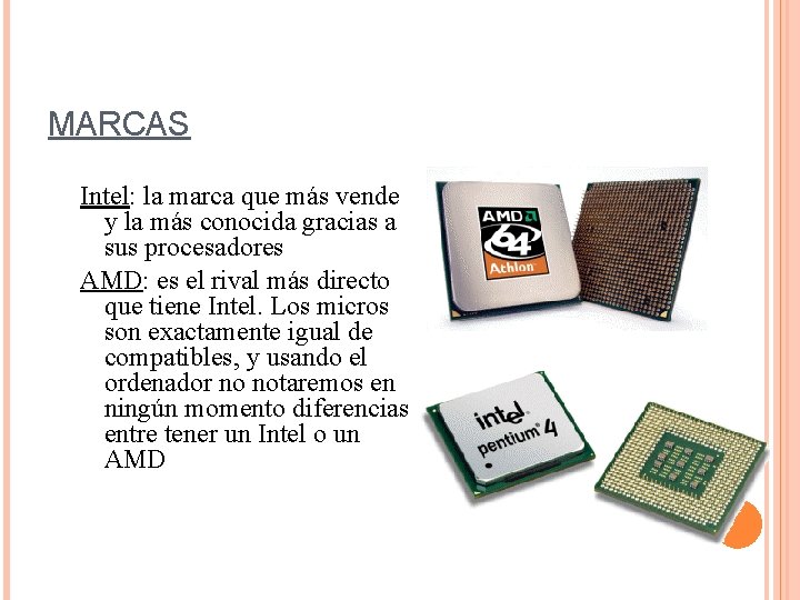 MARCAS Intel: la marca que más vende y la más conocida gracias a sus