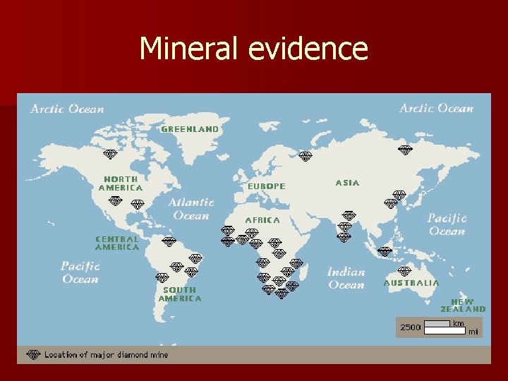 Mineral evidence 