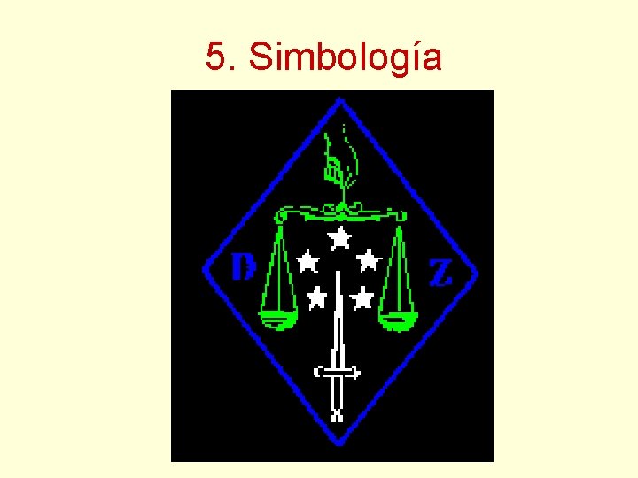 5. Simbología 5. Simbología