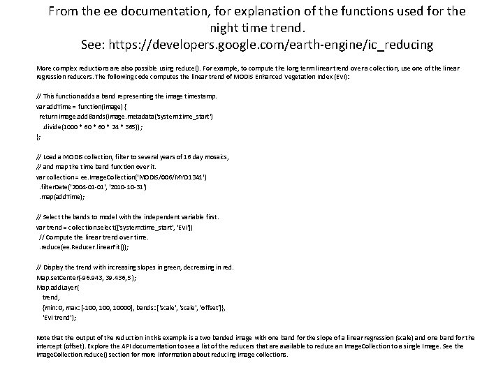 From the ee documentation, for explanation of the functions used for the night time