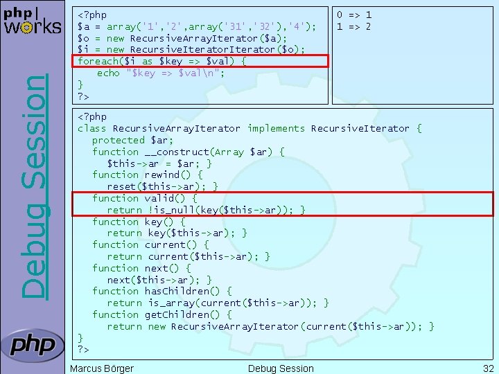 Debug Session <? php $a = array('1', '2', array('31', '32'), '4'); $o = new Debug Session <? php $a = array('1', '2', array('31', '32'), '4'); $o = new