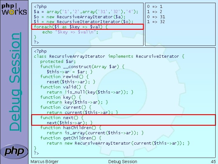 Debug Session <? php $a = array('1', '2', array('31', '32'), '4'); $o = new Debug Session <? php $a = array('1', '2', array('31', '32'), '4'); $o = new