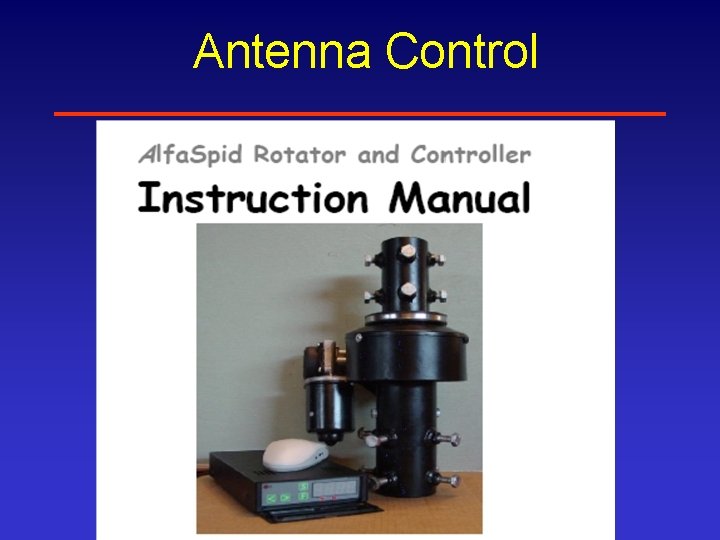 Antenna Control 