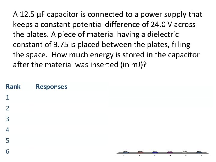 A 12. 5 μF capacitor is connected to a power supply that keeps a