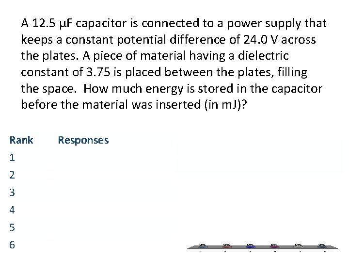 A 12. 5 μF capacitor is connected to a power supply that keeps a