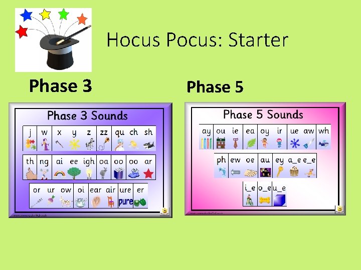 Hocus Pocus: Starter Phase 3 Phase 5 