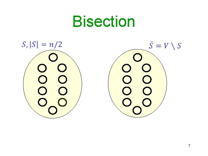 Bisection 7 Bisection 7