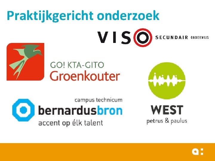 Praktijkgericht onderzoek 