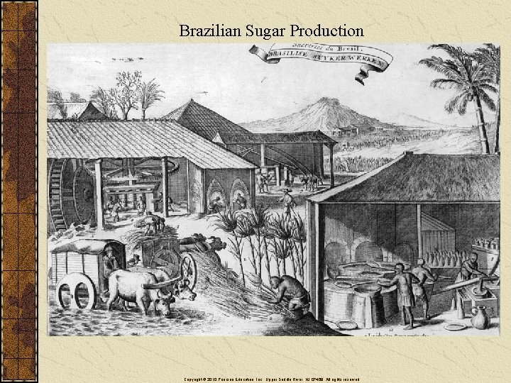 Brazilian Sugar Production Copyright © 2010 Pearson Education, Inc. , Upper Saddle River, NJ