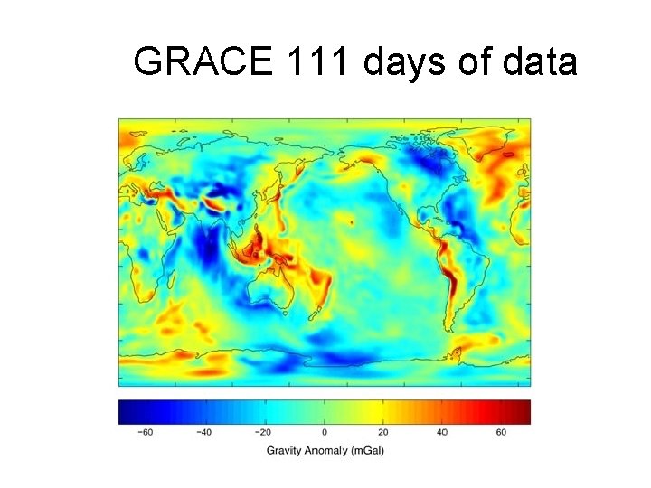 GRACE 111 days of data 