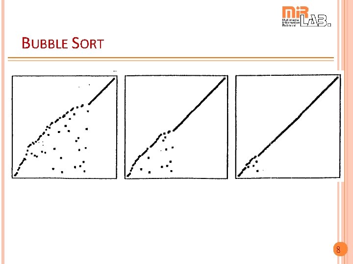 BUBBLE SORT 8 