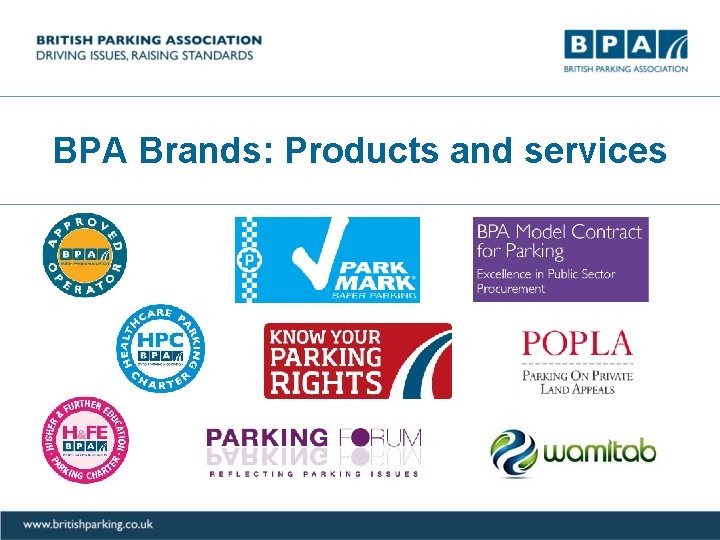 BPA Brands: Products and services 