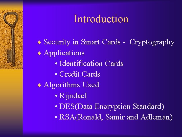 Cryptographic Sam Card Advanced Encryption Standard For Smart Card Security Aiyappan
