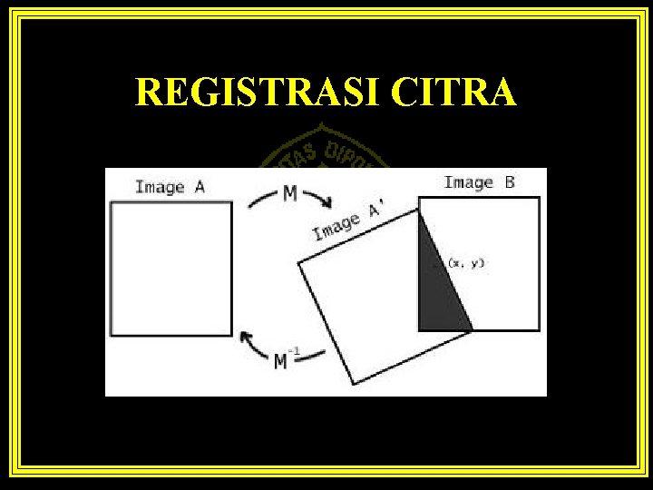 REGISTRASI CITRA 