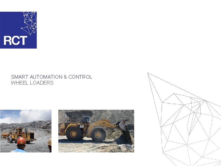 SMART AUTOMATION & CONTROL WHEEL LOADERS 