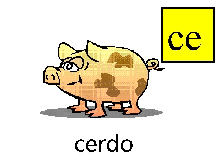 ce cerdo 