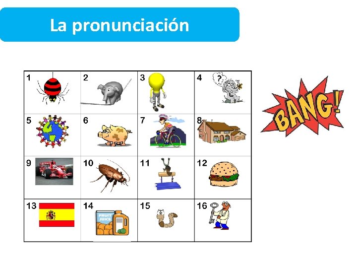 La pronunciación 