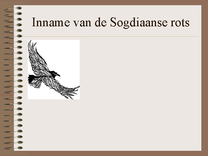 Inname van de Sogdiaanse rots Inname van de Sogdiaanse rots