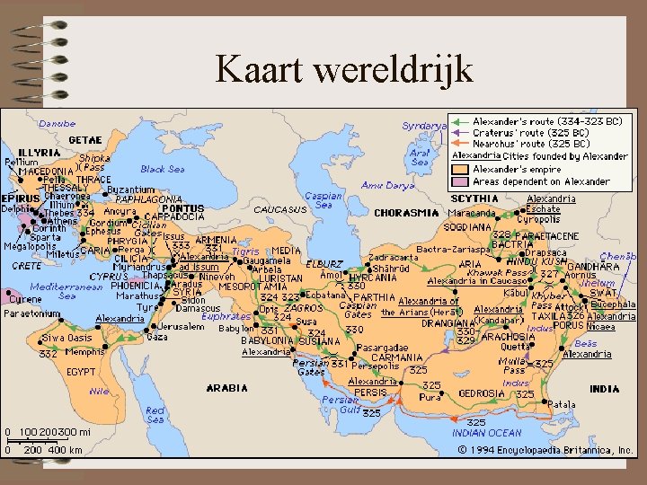 Kaart wereldrijk Kaart wereldrijk