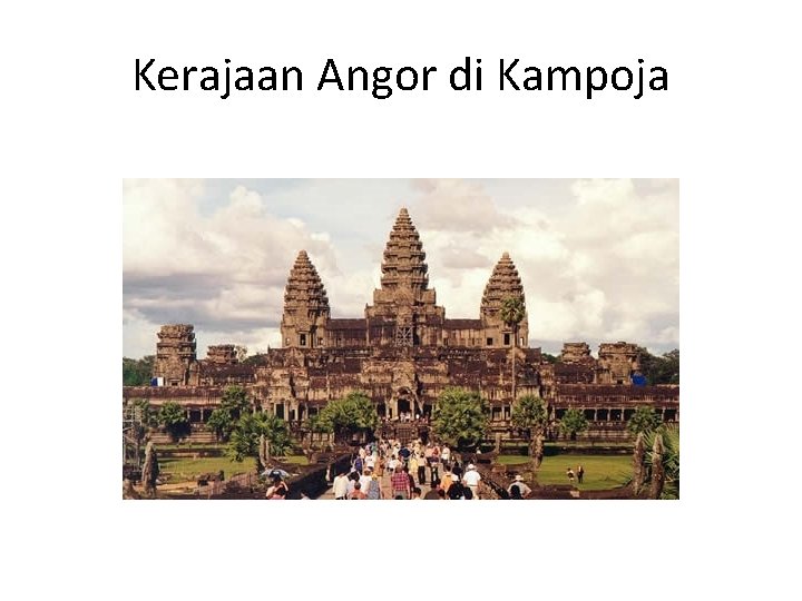 Kerajaan Angor di Kampoja 