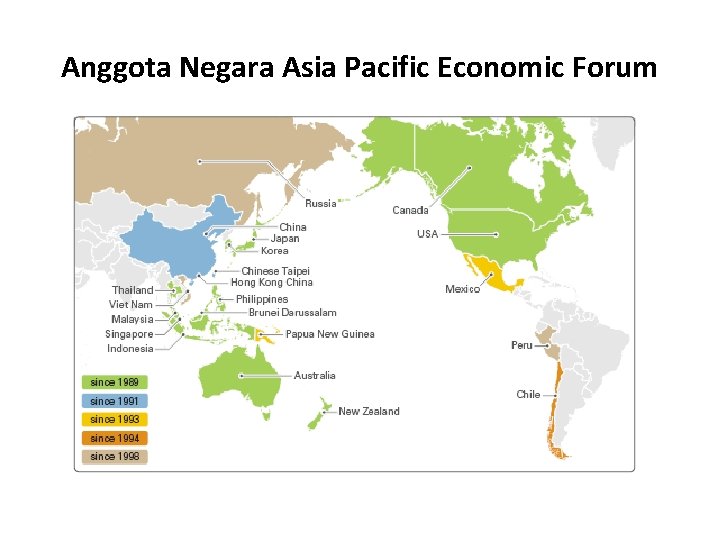 Anggota Negara Asia Pacific Economic Forum 