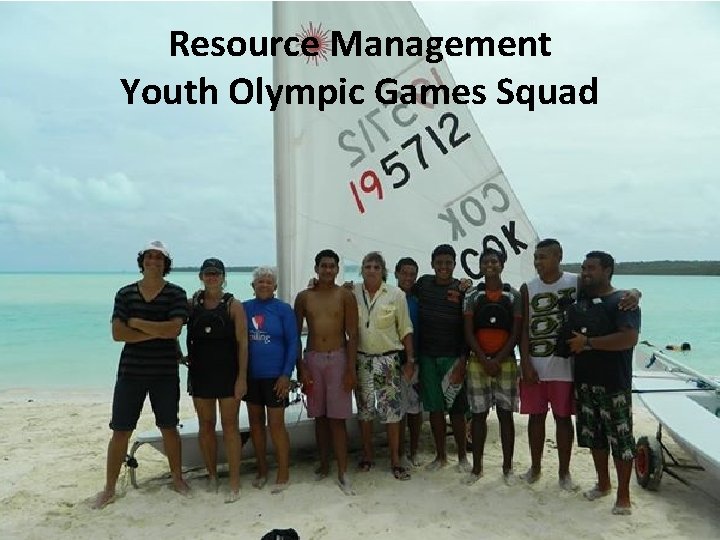 Resource Management Youth Olympic Games Squad 