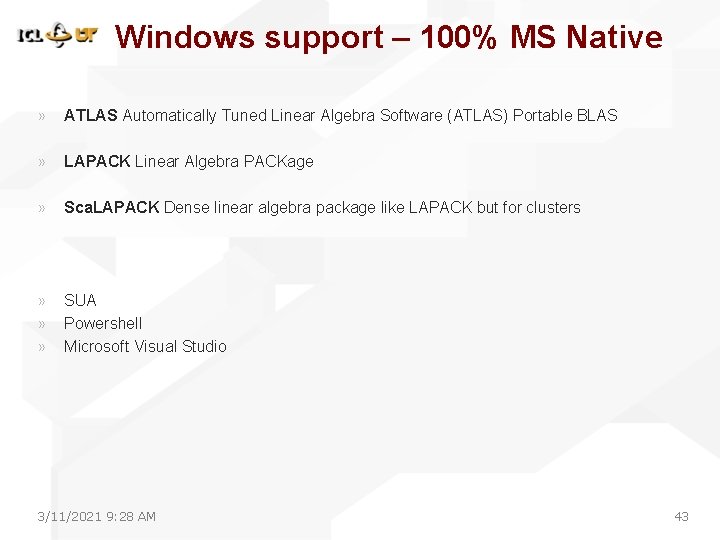 Windows support – 100% MS Native » ATLAS Automatically Tuned Linear Algebra Software (ATLAS) Windows support – 100% MS Native » ATLAS Automatically Tuned Linear Algebra Software (ATLAS)