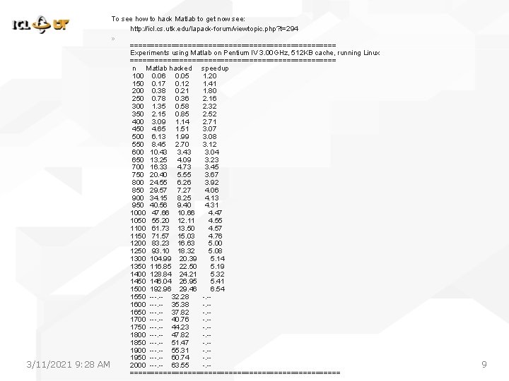 Lapack Sca Lapack Multicore And More Julie Langou