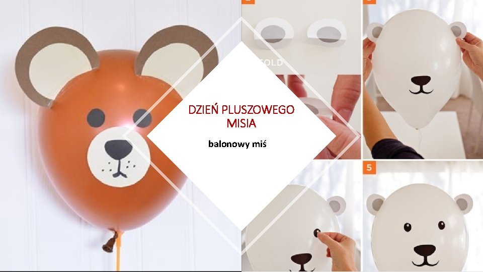 DZIEŃ PLUSZOWEGO MISIA balonowy miś 