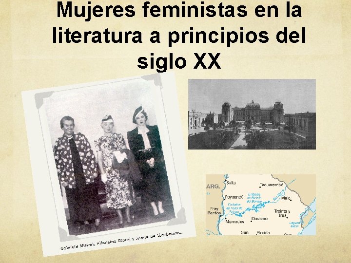 Mujeres feministas en la literatura a principios del siglo XX 