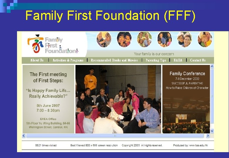 Family First Foundation (FFF) Family First Foundation (FFF)