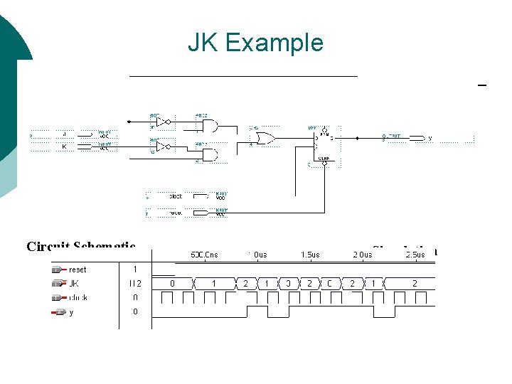 JK Example Circuit Schematic Simulation 