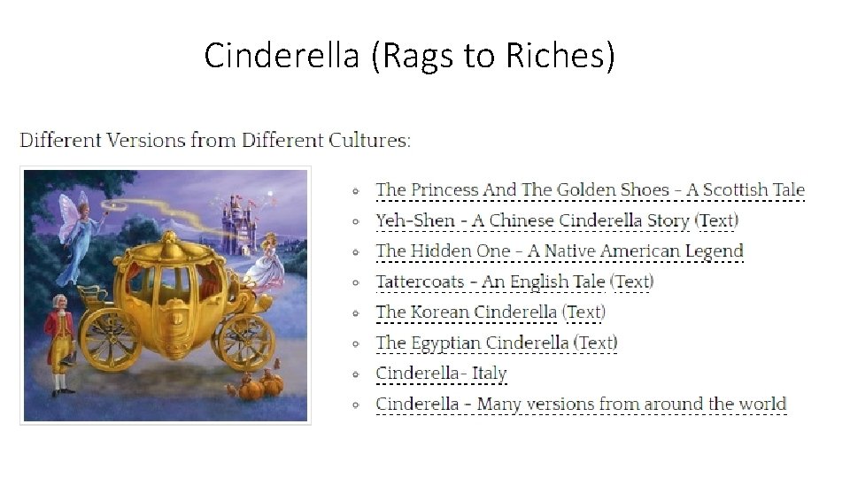 Cinderella (Rags to Riches) 