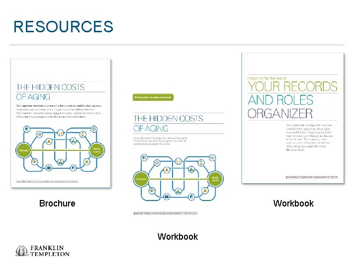 RESOURCES Brochure Workbook 