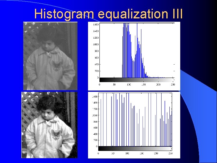  Histogram equalization III 