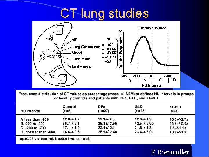 CT lung studies R. Rienmuller 