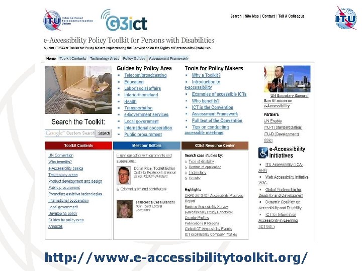 http: //www. e-accessibilitytoolkit. org/ 